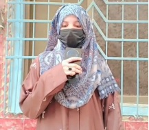 ڪوٽ لالو ۾ نوجوان ناري جو مبينا حراسان ڪندڙ اوباش نوجوانن خلاف احتجاج