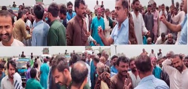 ٺٽي جي مختلف واهن ۽ شاخن ۾ پاڻي کوٽ خلاف آبادگارن جو ڌرڻو