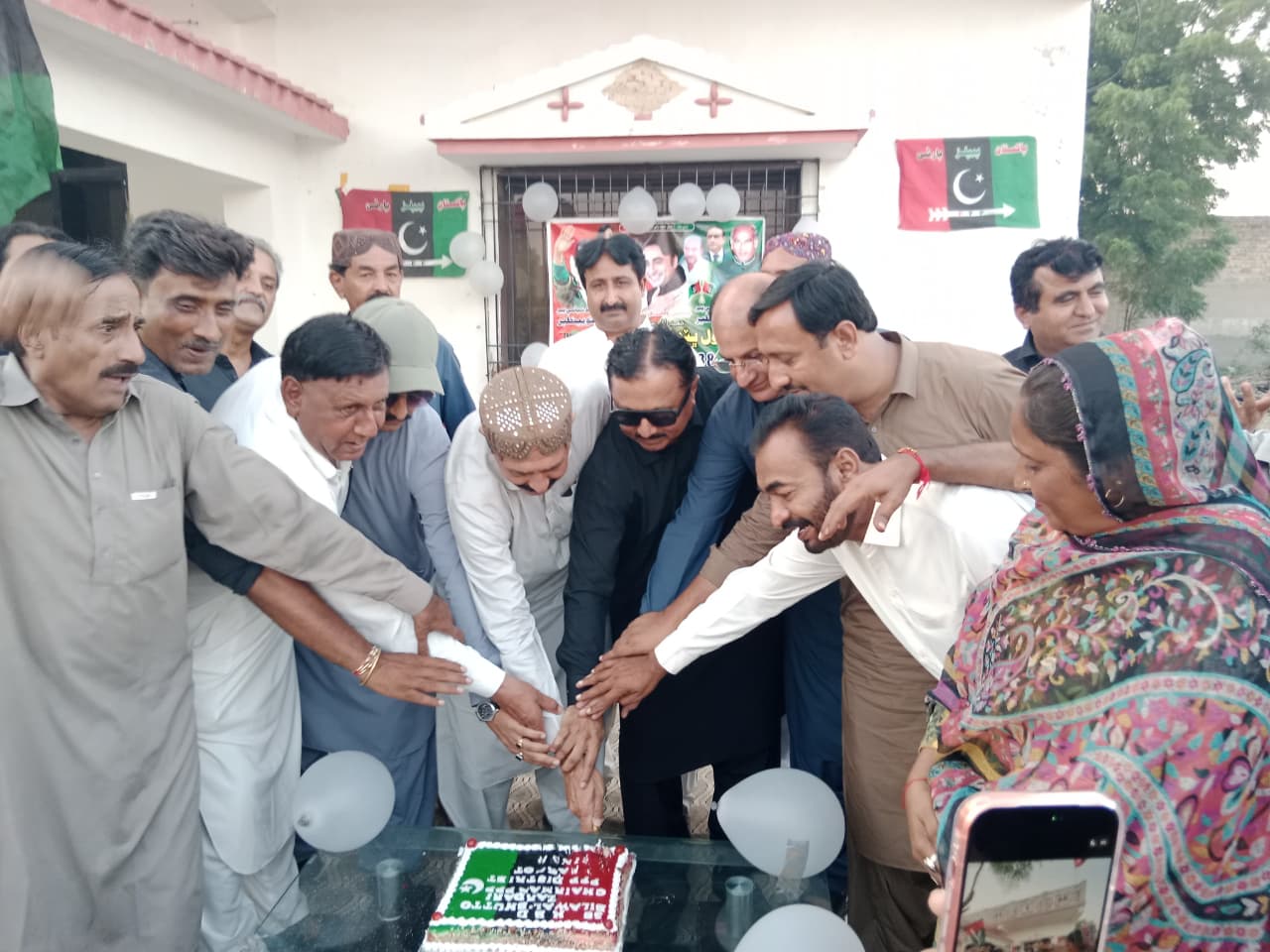 عمرڪوٽ ۾ بلاول ڀٽو زرداري جي سالگرھھ ملھائي وئي
