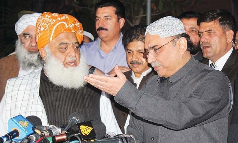 صدر زرداری نے آئینی تقاضے پورے نہیں کیے، فیصلے طاقت کے زور پر نہیں بلکہ آئین کے مطابق ہونے چاہئیں: مولانا فضل الرحمان