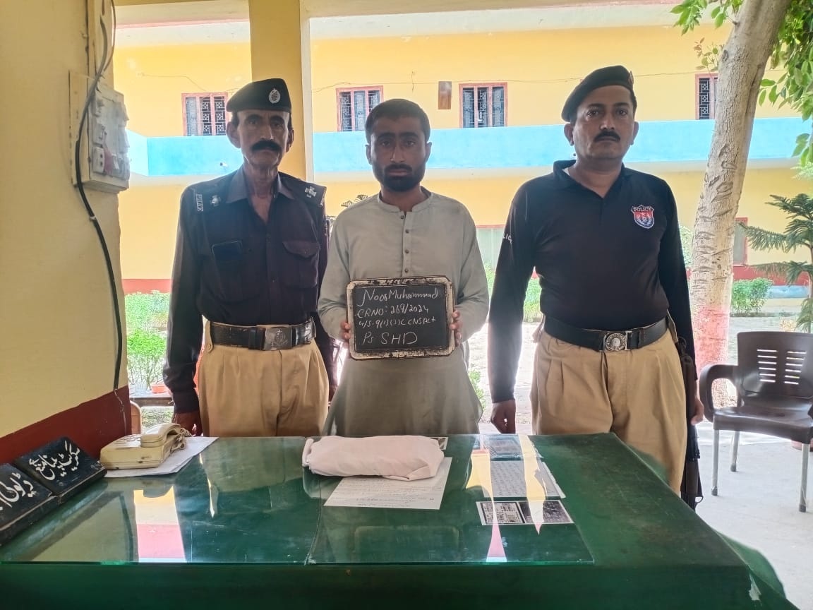 Sanghar District Police Arrests Drug Dealer with 1200 Grams of Hashish