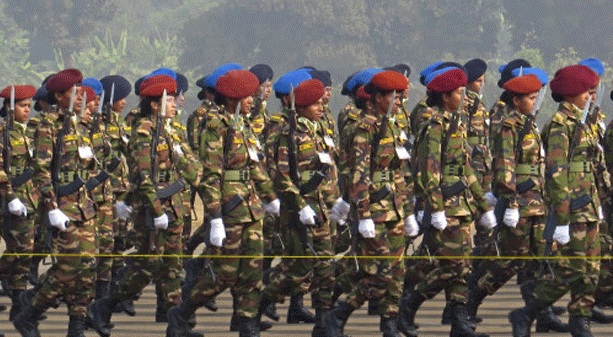 Bangladeshi military women were allowed to wear hijab