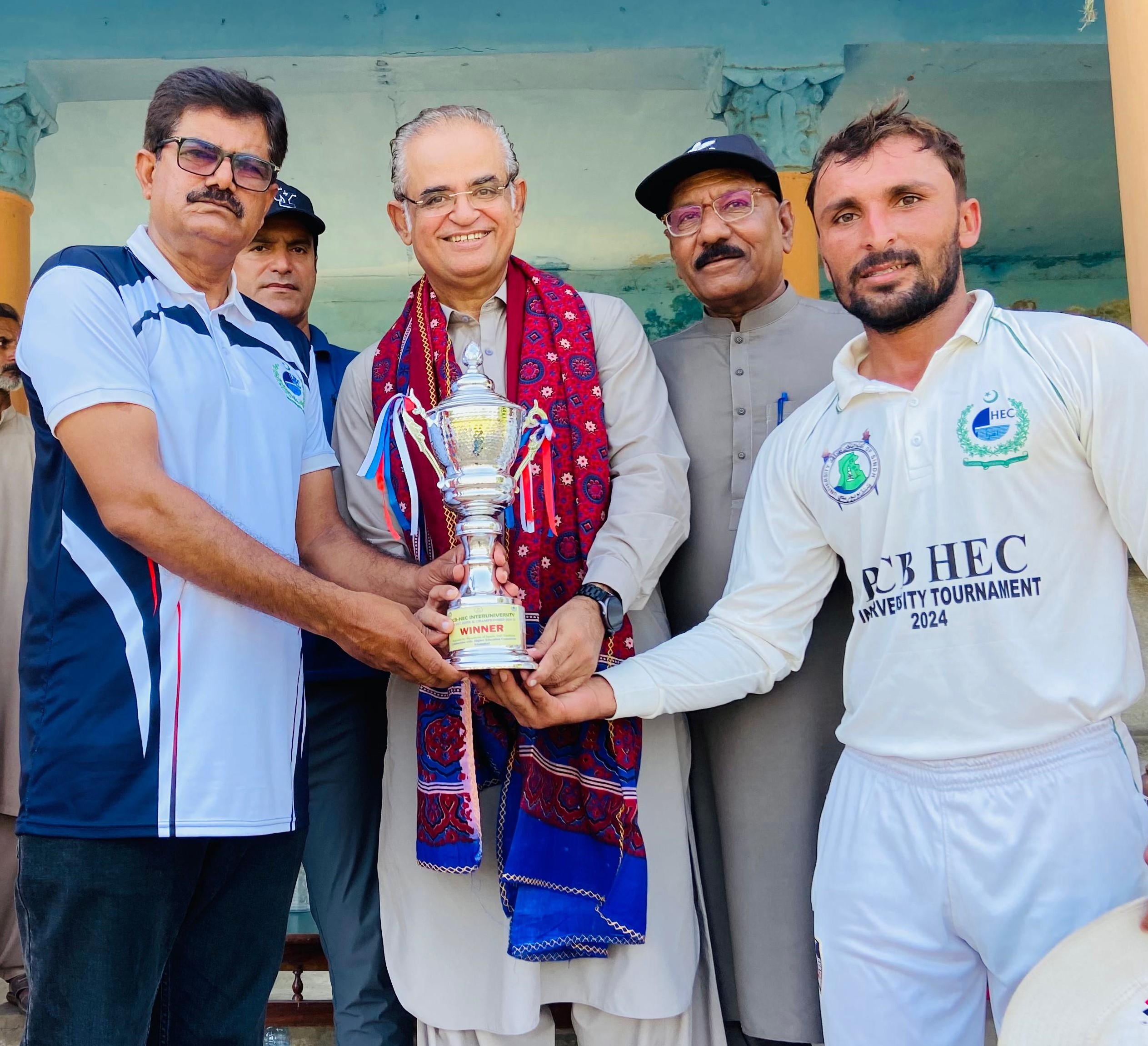 Sindh University Jamshoro has secured its place in the final of the Inter-University Cricket Championship