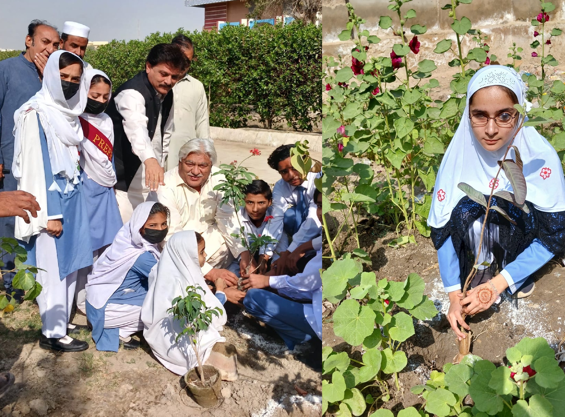 Principal of Boys' Degree College Visits Special Education Center