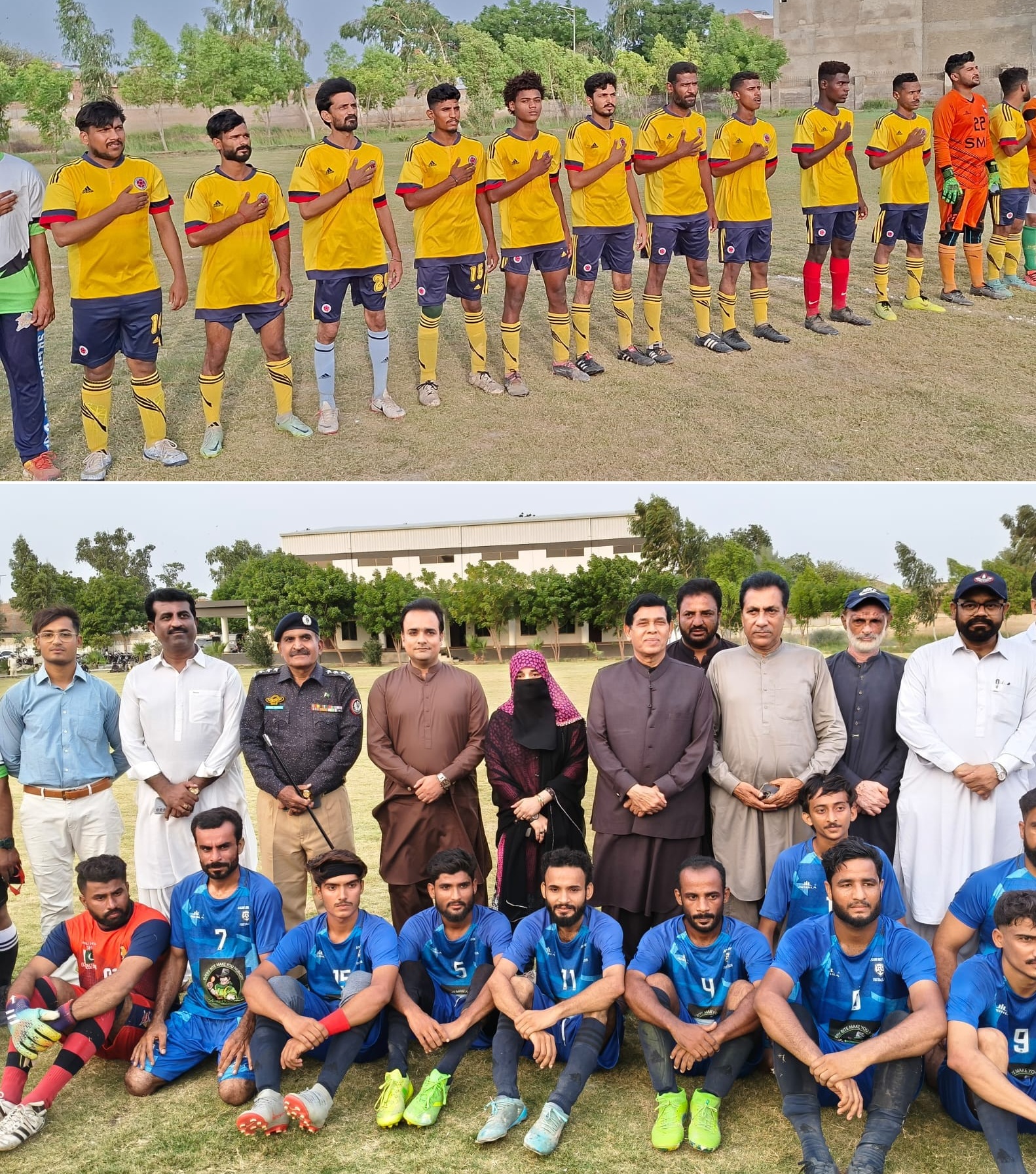 Tando Adam wins football tournament held in connection with independence day celebrations
