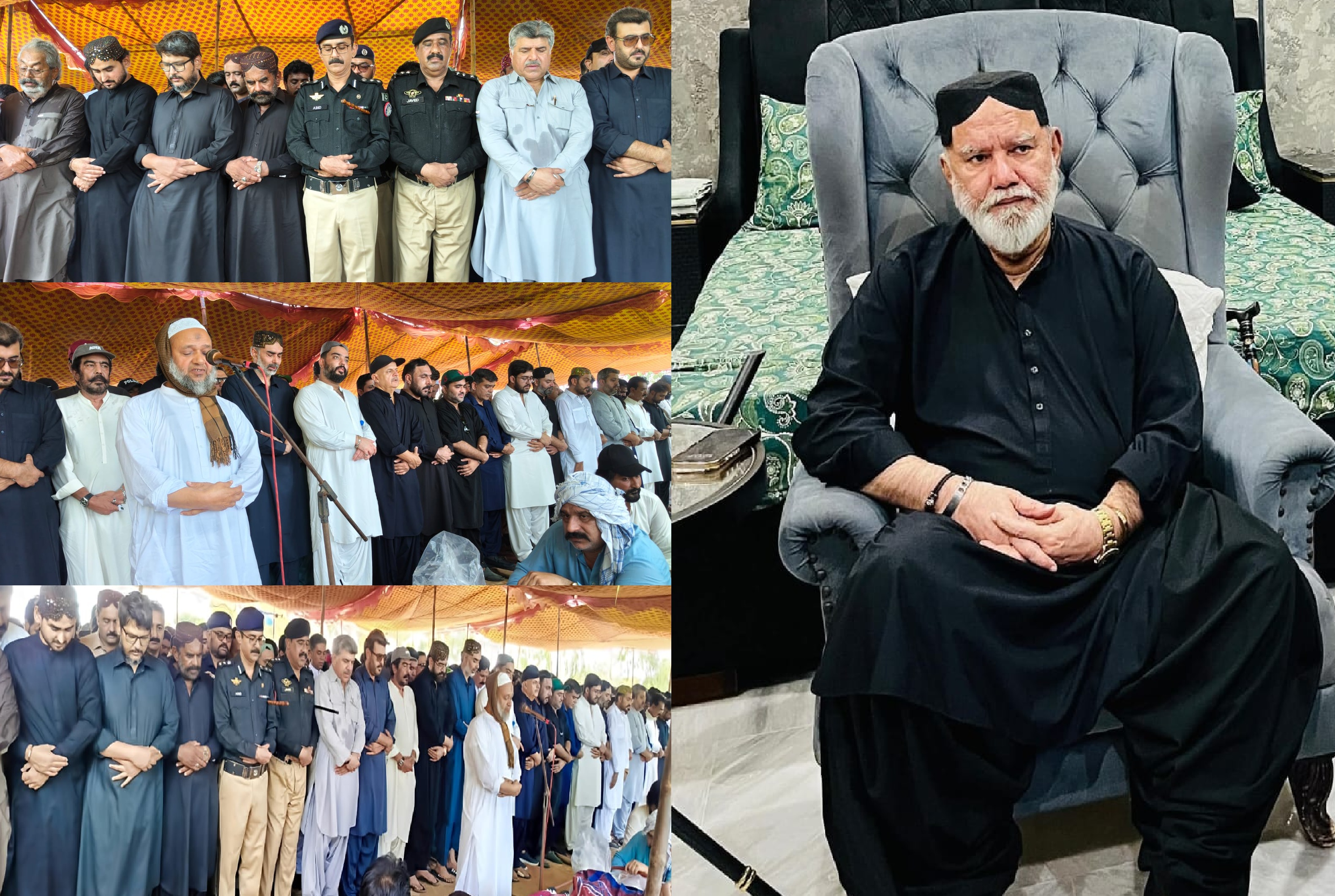 Former PPP MNA Roshan Din Junejo laid to rest, Sanghar district announces three-day mourning