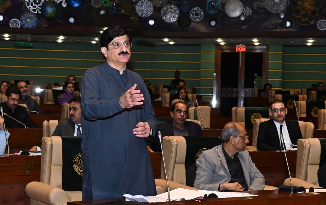 Sindh Assembly condemns Indian Defence minister's remarks, passes resolution against Indian aggression on Indus River
