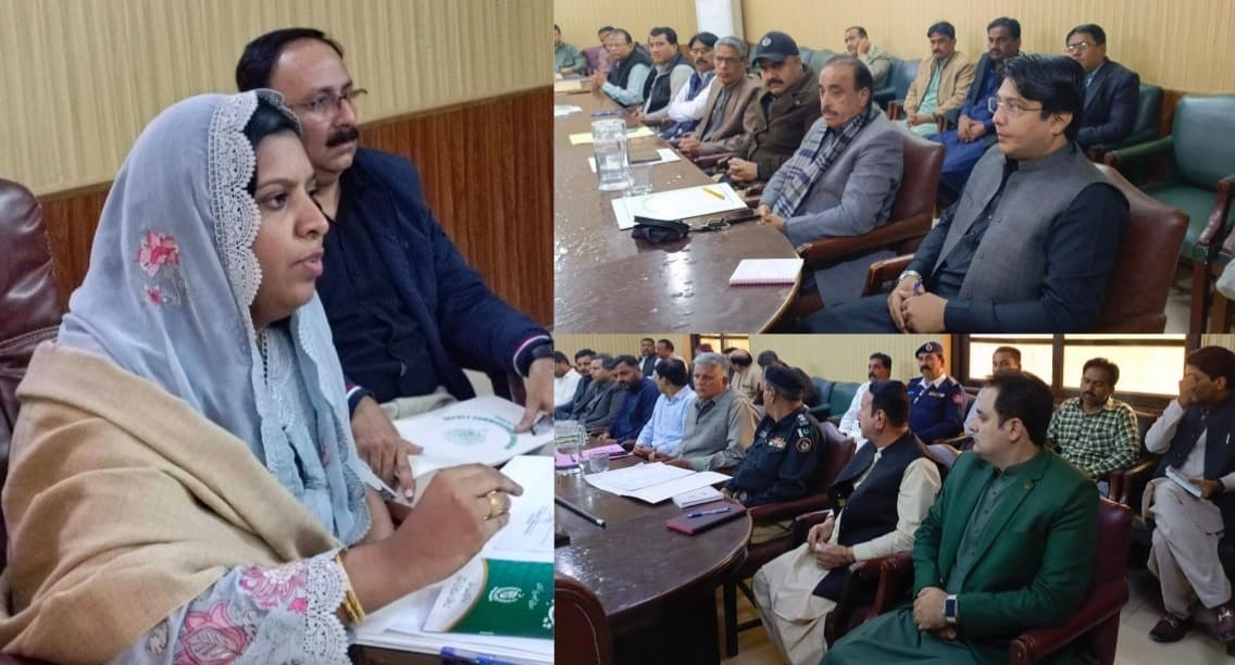 DC Sanghar chairs district meeting on National Action Plan implementation