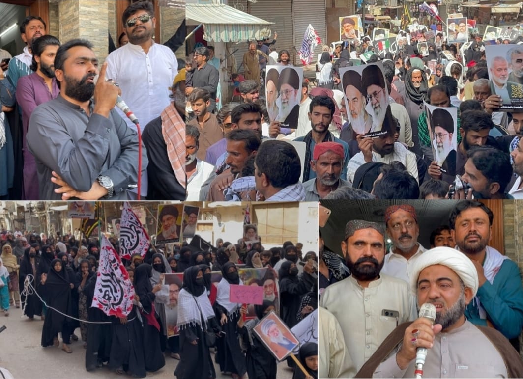 Large Al-Quds Day rally held in Tando Adam in solidarity with Palestinians
