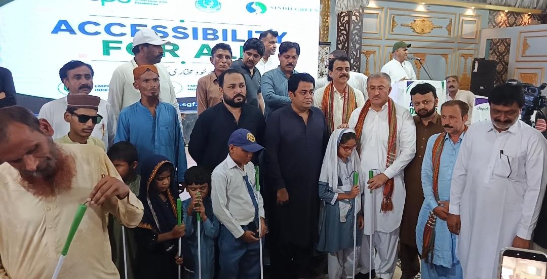Over 150 persons with disabilities receive assistive devices in Shahdadpur