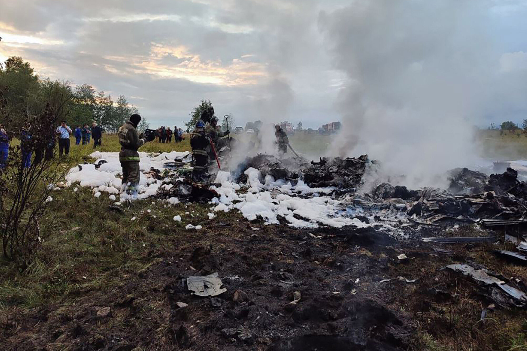 روس کا فوجی طیارہ گر کر تباہ، 74 افراد ہلاک