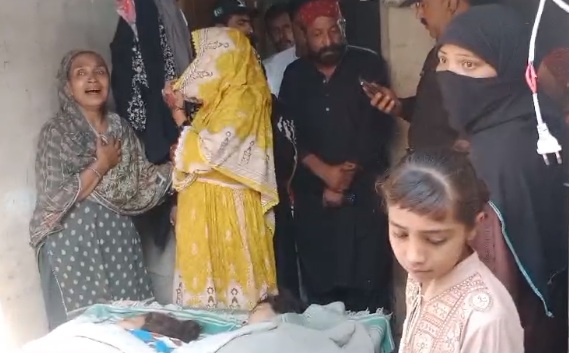 نواب شاہ: بی سیکشن تہانے کے حدود محاجر کالونی میں بے رحم بہائی نے اپنی دو بہنوں کو بجلی کا کرنٹ دے کر قتل کر دیا