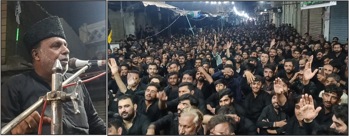 مورو ۾ ڪربلا جي شهيدن جي ٽيجهي جي موقعي تي ماتمي جلوس برآمد ۽ مجلس عزا برپا