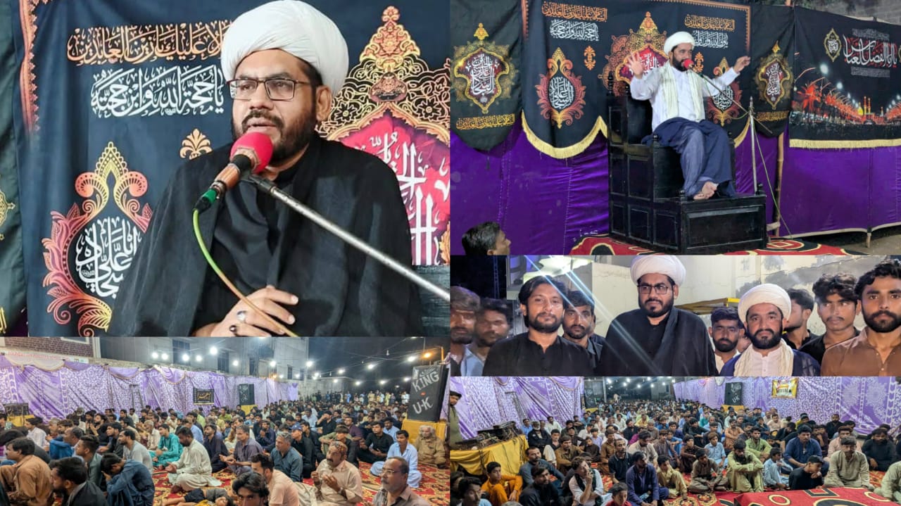 عمرڪوٽ ۾ عظيم الشان مجلسِ عزا، هر مذهب ۽ مڪتب فڪر جي شرڪت