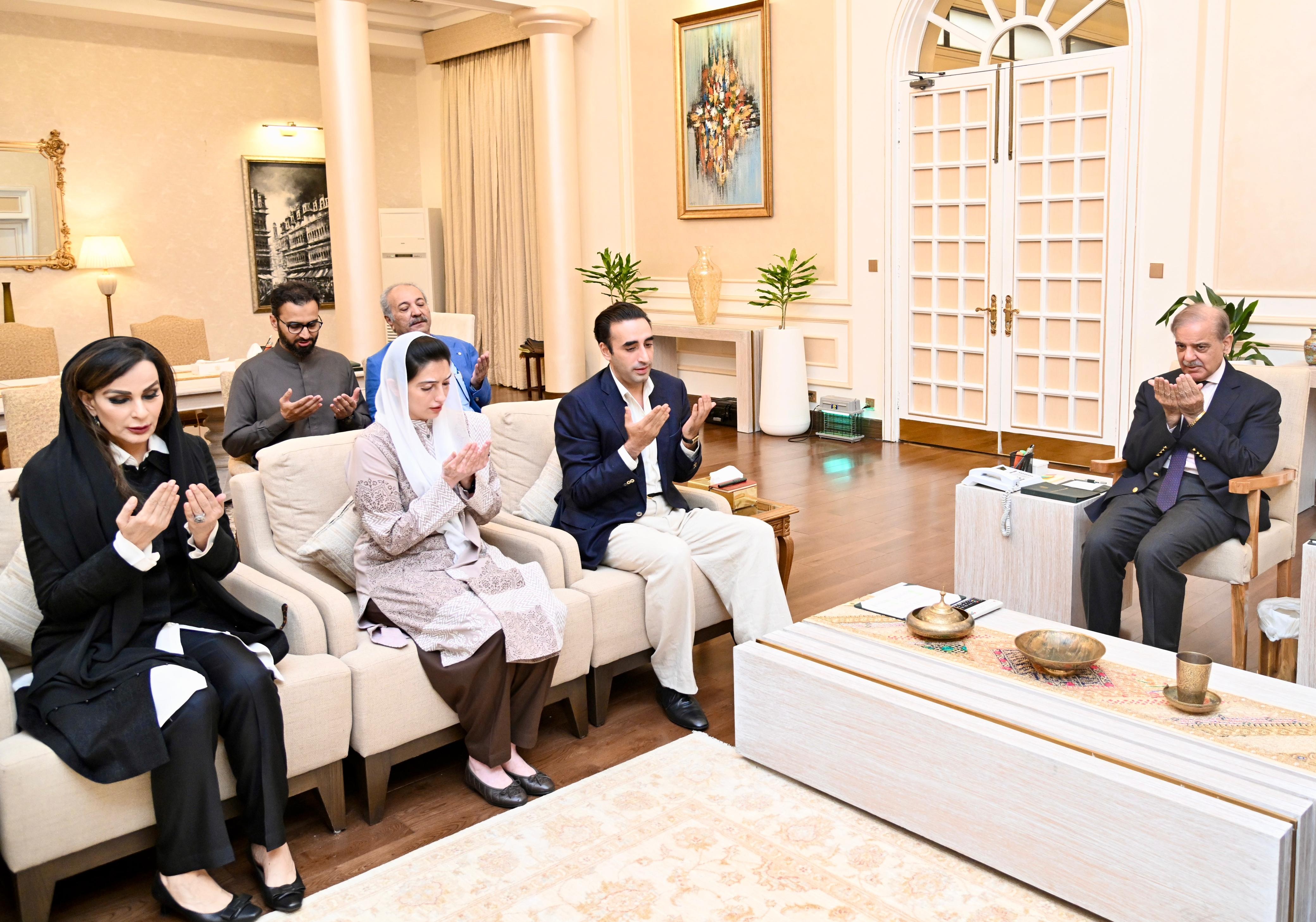 اسلام آباد: وزیراعظم محمد شہباز شریف سے چیئرمین پاکستان پیپلز پارٹی بلاول بھٹو زرداری کی ملاقات