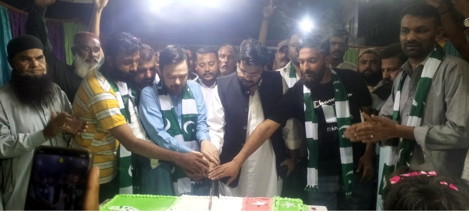 جمہوری وطن پارٹی کی جانب سے پی ایس 122 میں 78واں جشن آزادی خصوصی تقریب میں منایا گیا