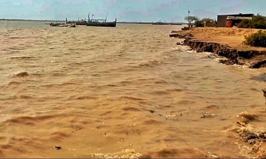 سنڌو درياه جو  سمنڊ ڏانهن جاري سفر
