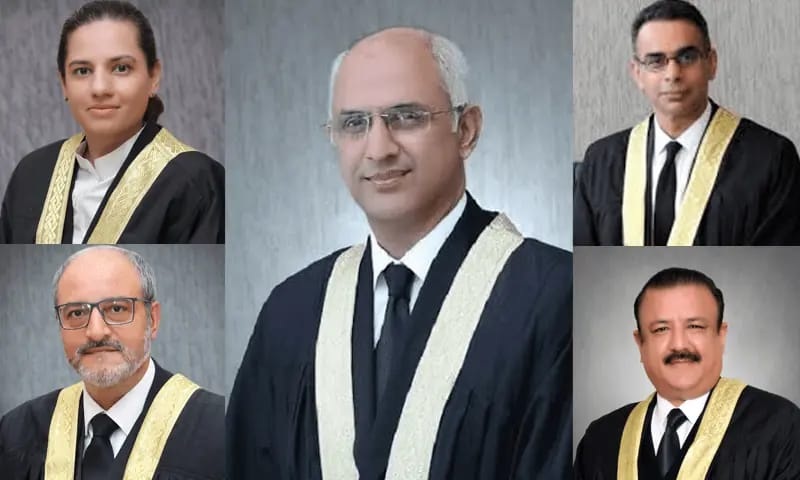 سپریم کورٹ: رجسٹرار آفس نے اسلام آباد ہائیکورٹ کے 5 ججز کی درخواستیں اعتراضات لگاکر واپس کردیں