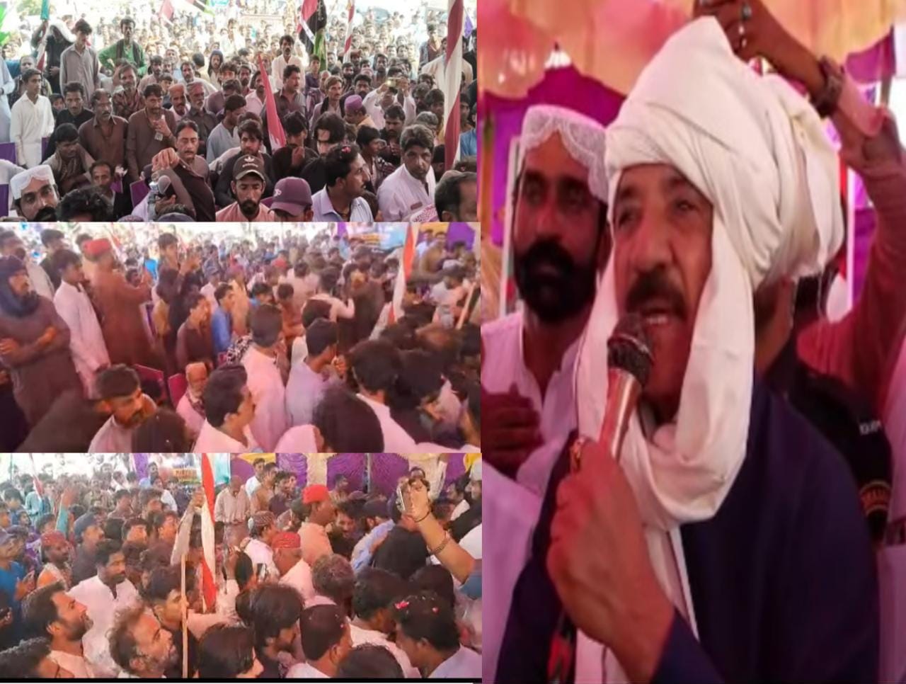 صوبائي وزير علي حسن زرداري جا ميرپور ساڪرو ۽ ڪيٽي بندر جا دورا