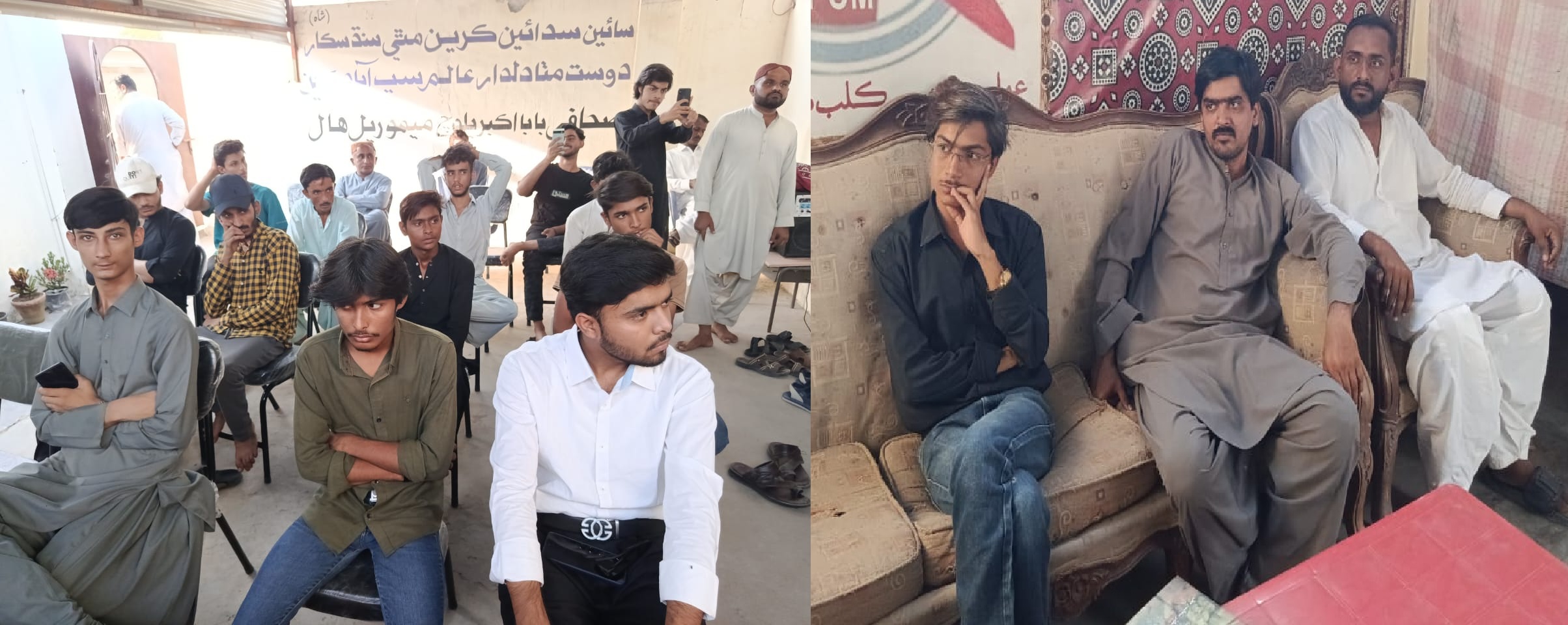 ملير: عوامي پريس ڪلب ۾ پيپلز اسٽوڊنٽس فيڊريشن جو پروگرام منعقد