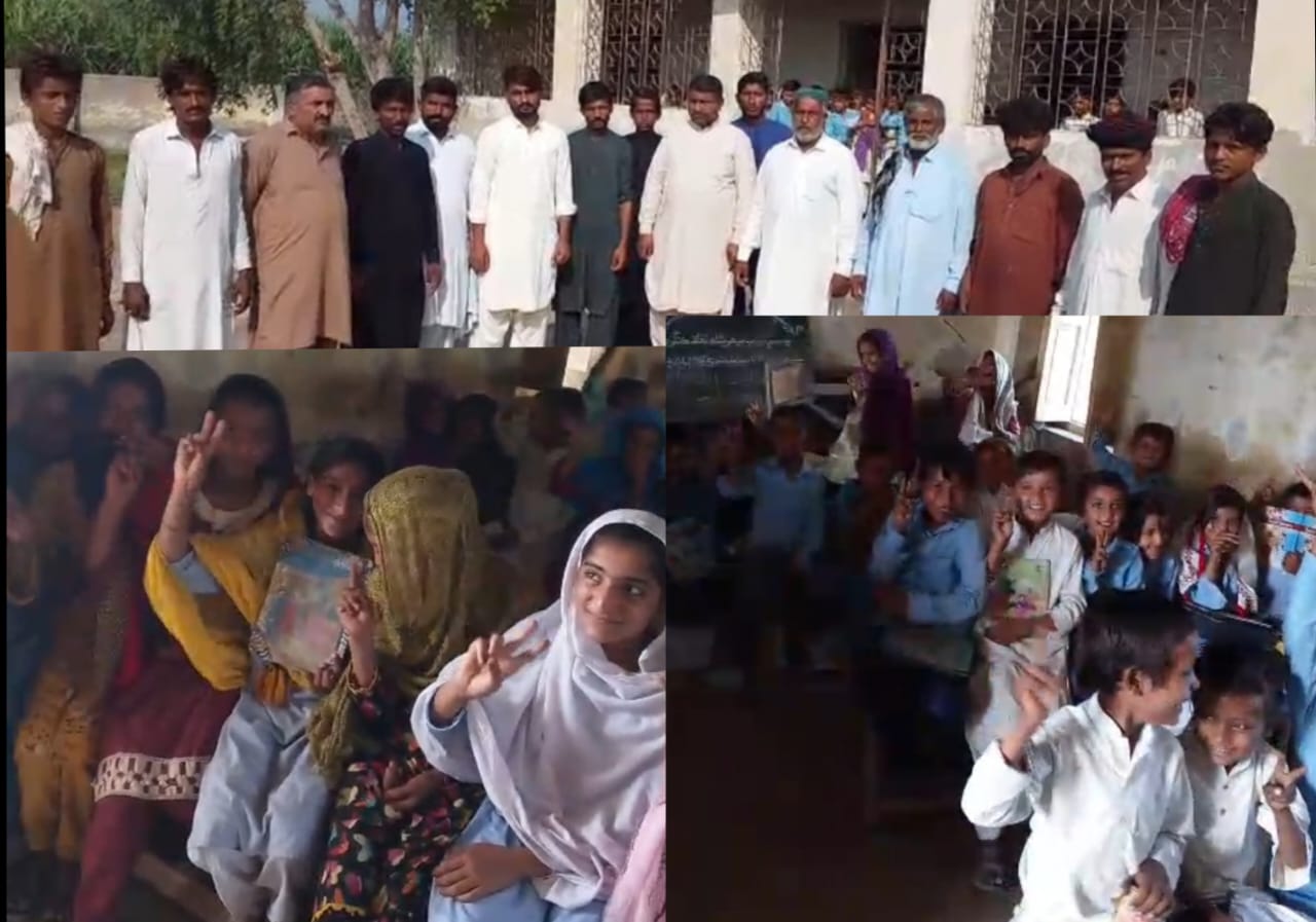 گمبٽ ڀرسان پرائمري اسڪول جي عمارت زبون حال بڻيل، سهولتون به اڻلڀ