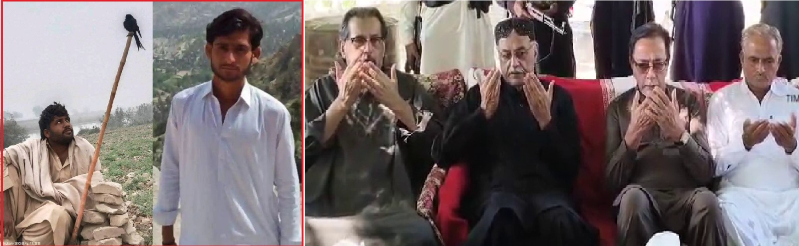 این پی پی رہنماؤں کی چھ ماہ بعد شہید عرفان لغاری اور زاہد لغاری کے لواحقین سے تعزیت