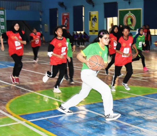 ایس ایس ڈبلو ایم بی ٹرافی گرلز باسکٹ بال ٹرائینگولر سیریز کا فائنل کراچی ٹیم نے جیت لیا