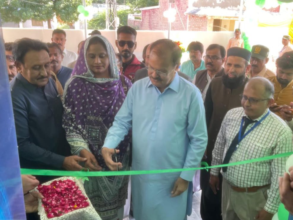 مٺي ۾ نادرا جي رجسٽريشن سينٽر ۽ زونل آفيس جي نئين عمارت جو افتتاح
