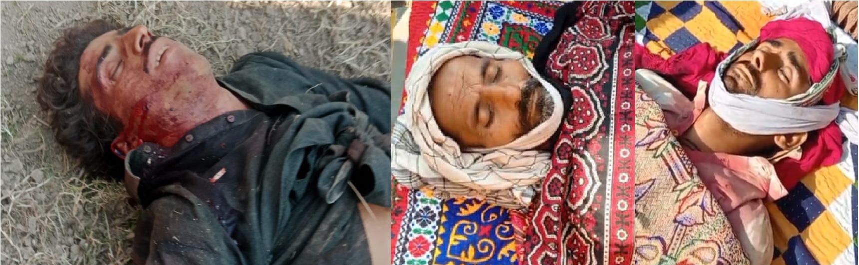 پريالوءِ: ڪچي ۾ الرا-جتوئي خوني تڪرار تان هٿياربندن هٿان 3 ڄڻا قتل، جوابي فائرنگ ۾ هڪ جوابدار به مارجي ويو