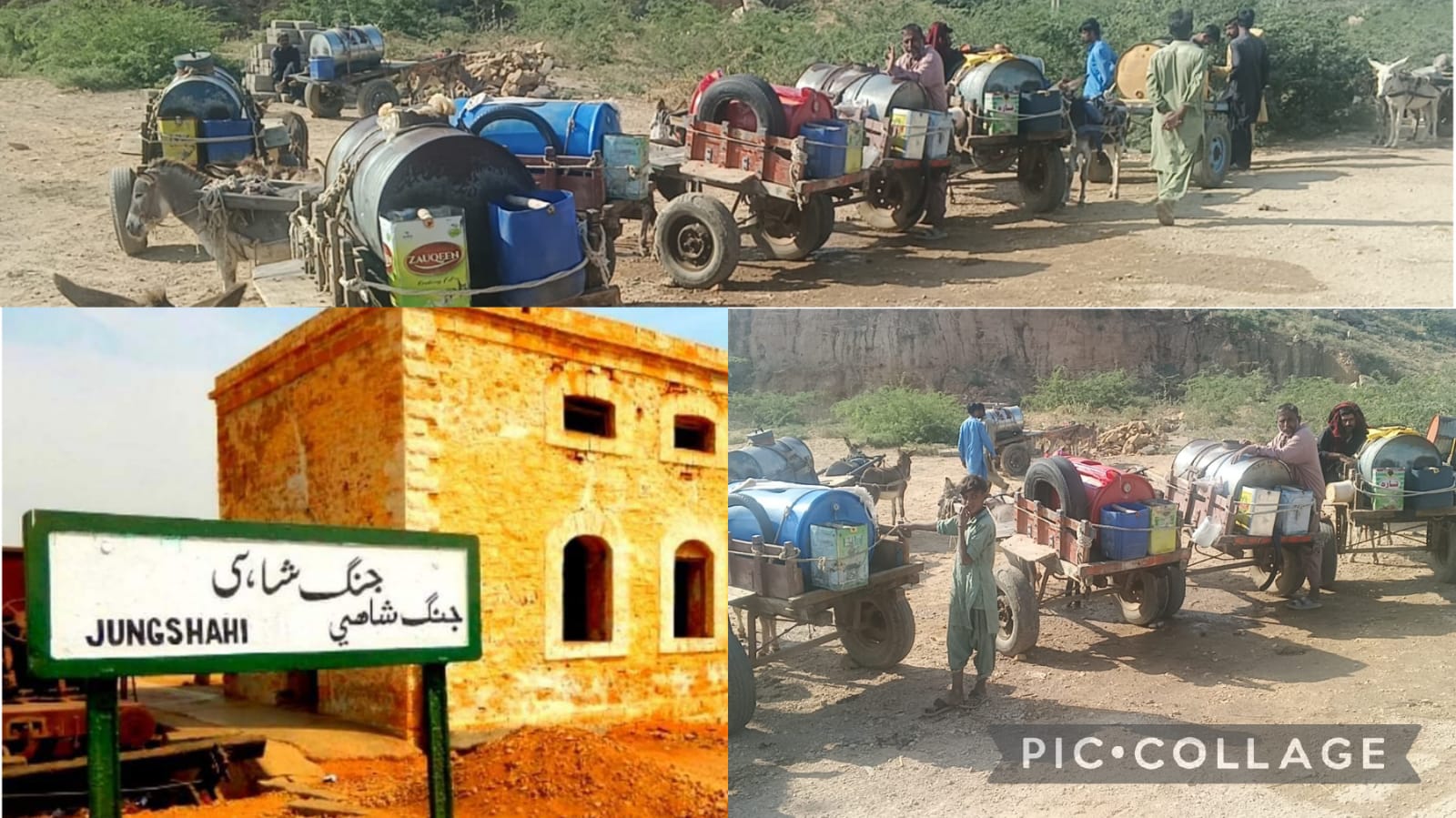 جنگشاهي شهر ۽ ڀرپاسي جي ڳوٺن ۾ ڪيترن ئي مهينن کان پاڻي اڻلڀ