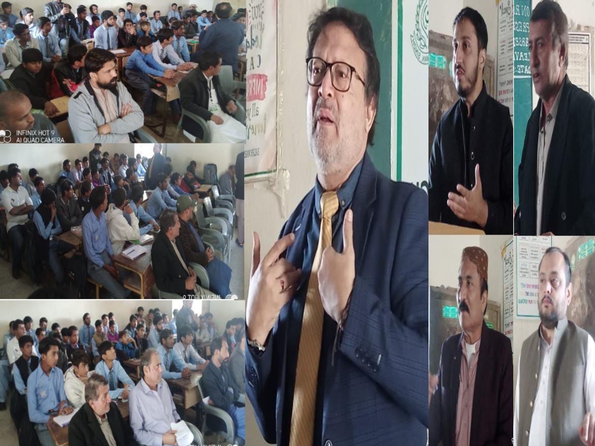 ريجنل ڊائريڪٽر محتسب ٺٽو پاران بوائز ھاءِ اسڪول مڪلي ۾ آگاهي سيمينار منعقد