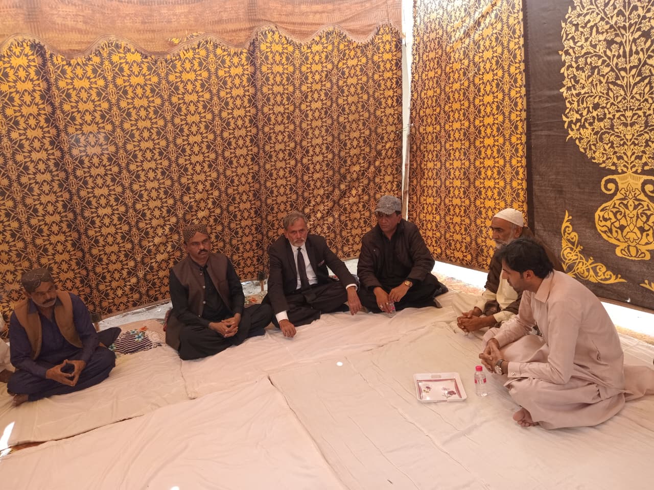 پ پ سامارو جي نائب صدر لال بخش خاصخيلي سان سان امڙ جي لاڏاڻي تي تعزيت جاري