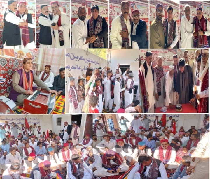 سڄي سنڌ جيان ملير ضلعو به ثقافتي رنگن ۾ رڱجي ويو، تقريب منعقد