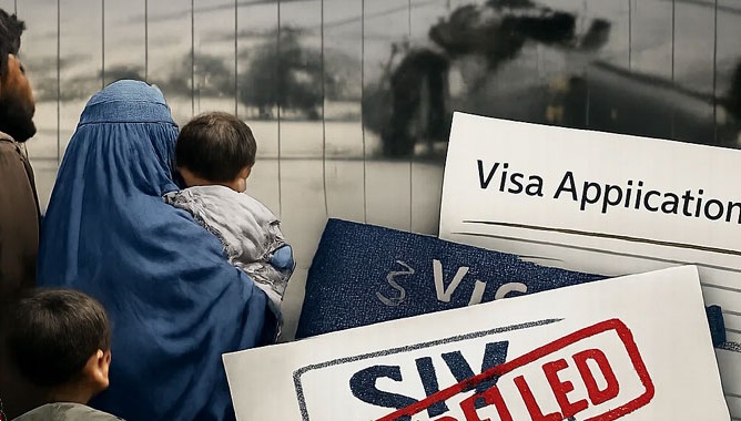 ٹرمپ انتظامیہ کی طرف سے افغان اسپیشل امیگرنٹ ویزا معطل