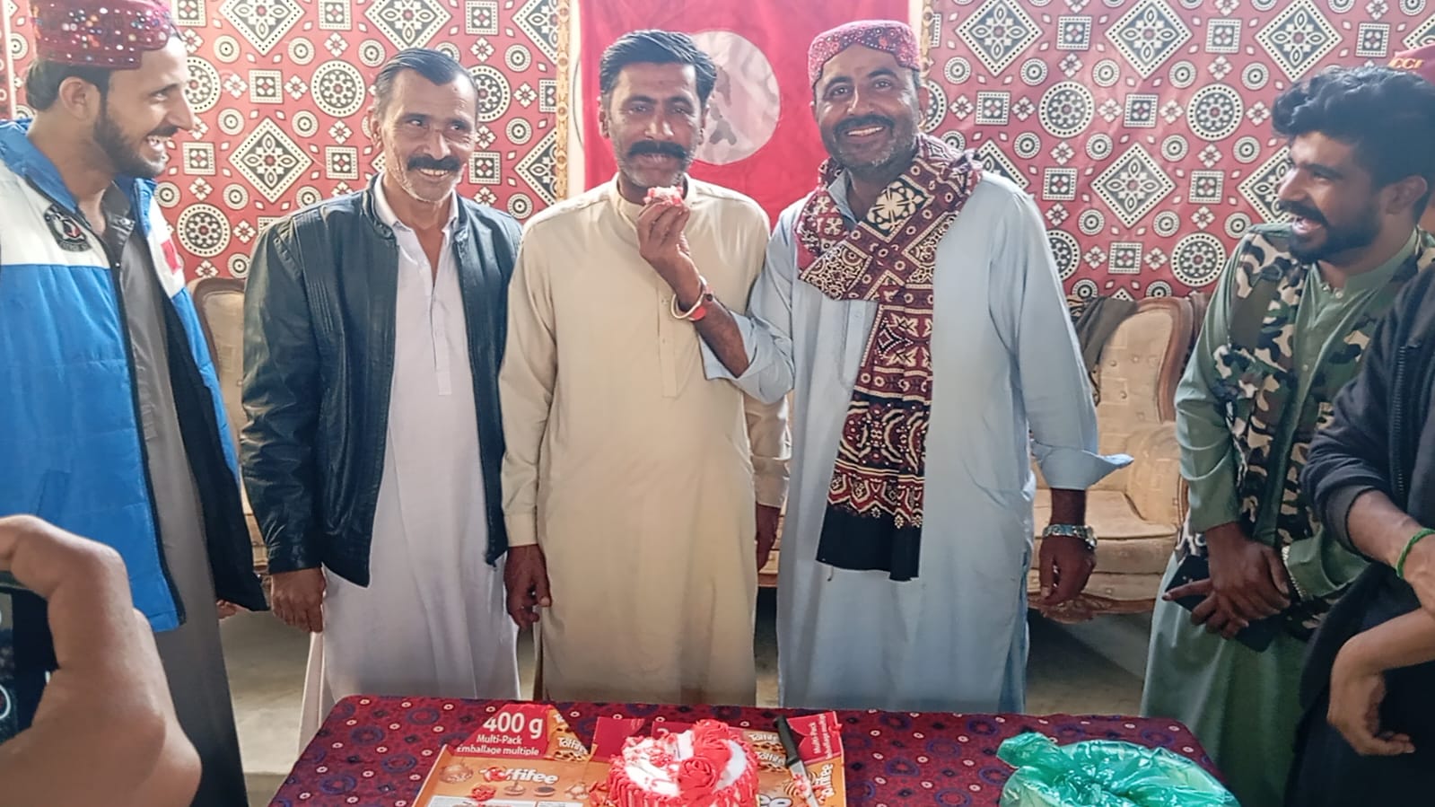 جيئي سنڌ محاذ ملير پاران مرڪزي چيئرمين رياض چانڊيو جي 55هين سالگرهه جي تقريب منعقد