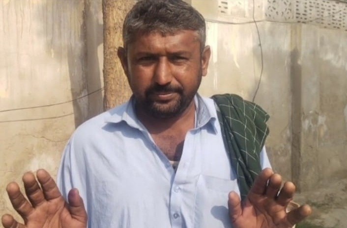 نوشهروفيروز ۾ ڳوٺاڻي جو بااثرن خلاف احتجاجي مظاهرو، تحفظ جي گهُر