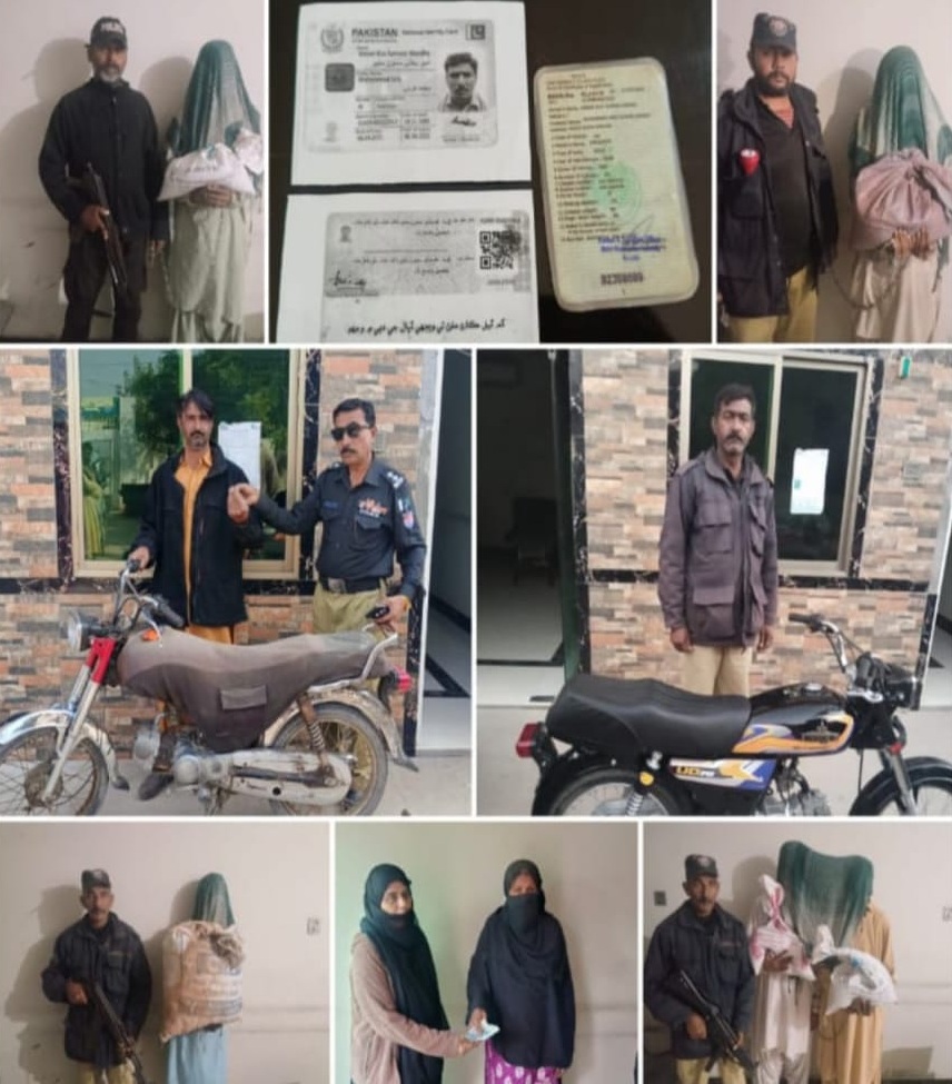 ٺٽو پوليس جي ڪارروائي، پنج منشيات فروش گرفتار، شڪايت ڪندڙ عورت جي ڪيش ۽ وطن ڪارڊ حاصل ڪري کيس واپس ڪيا ويا
