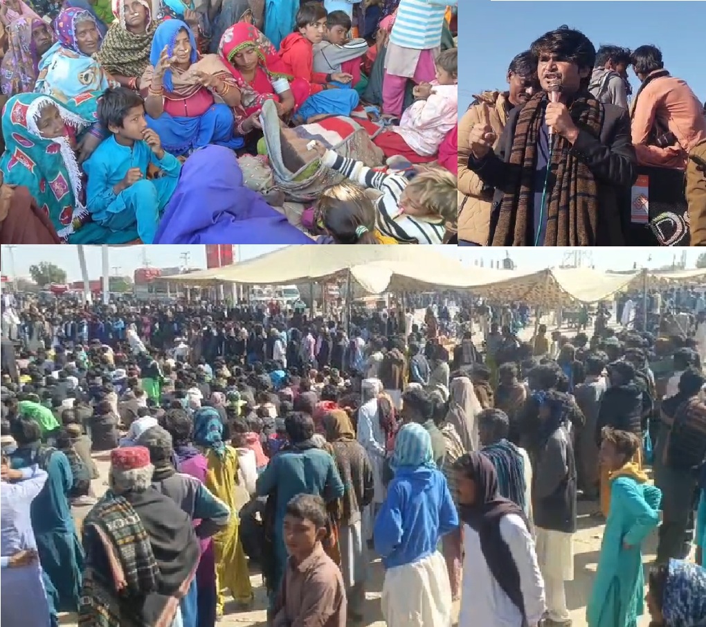 بدين: کیلاش کولہی کے قتل کے خلاف دوسرے روز بهی دھرنا جاری،  زمیندار سرفراز نظامانی کی گرفتاری کا مطالبه