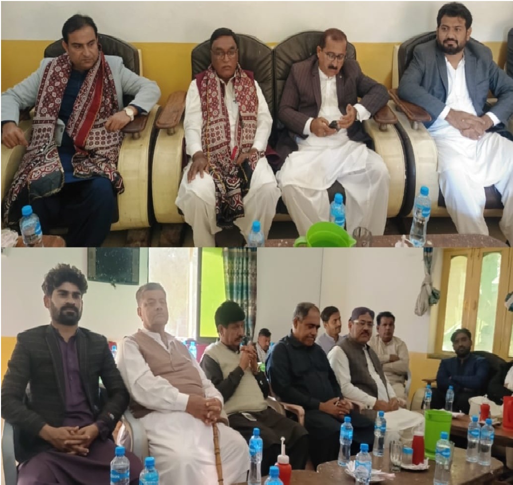 ھڱورجا ۾ ايڪس ڊي اي او سيڪنڊري خيرپور عبدالسميع ڀنڀرو جي اعزاز ۾ تقريب منعقد