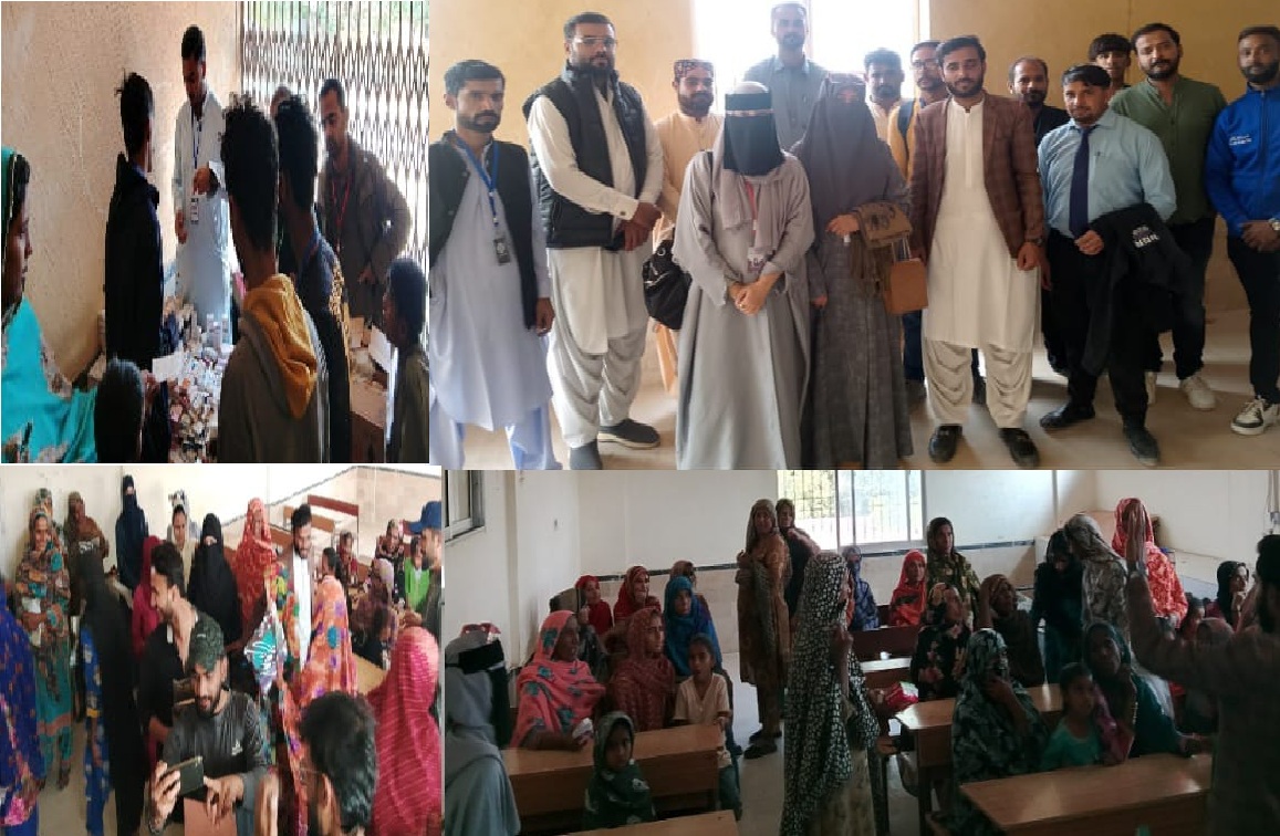 ثمره فائونڊيش پاران مزار خان جوکيو ڳوٺ درساڻوڇنو ۾ مفت طبي قائم