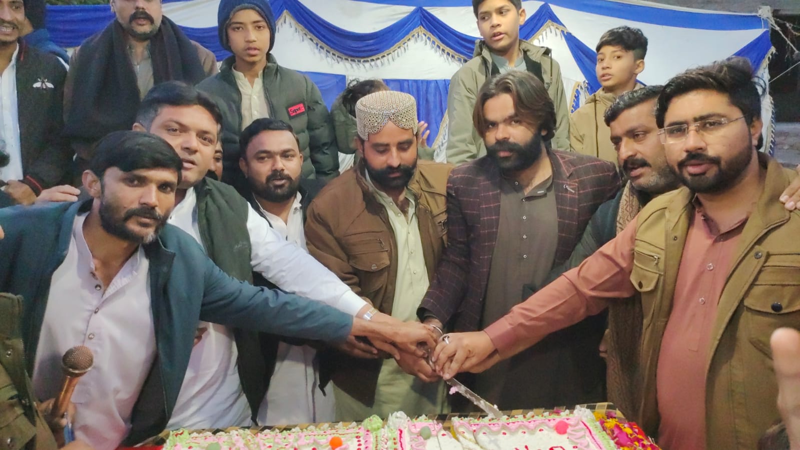 نوشهرو فيروز ۾ حضرت امام حسين عه ۽ حضرت عباس جي سالگره ملهائي وئي