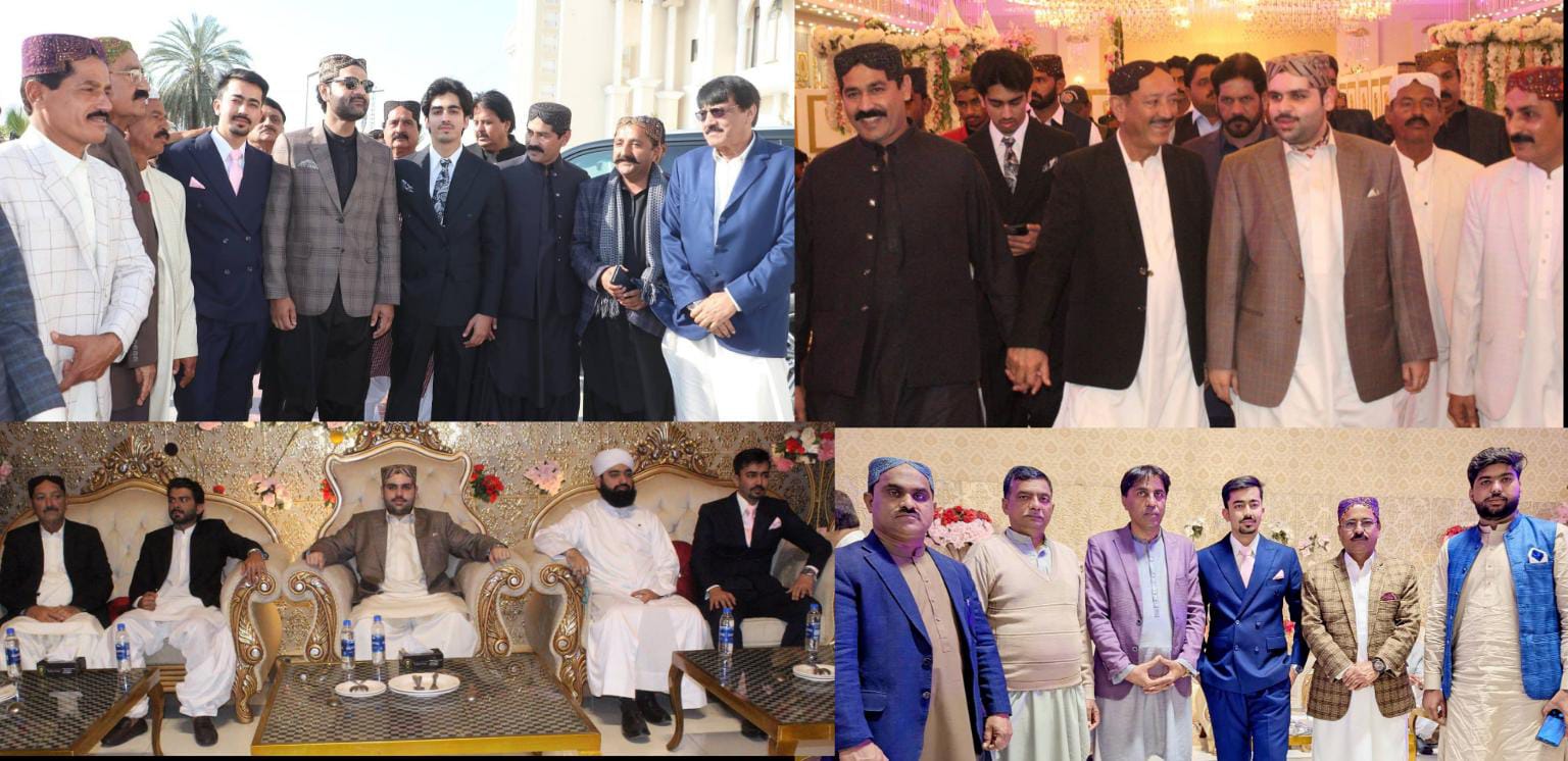 روهڙي: انجنيئر اعجاز خان رڪ جي شادي ۽ دعوتِ وليمو، مختلف برادرين جي سردارن ۽ ٻين پاران شرڪت