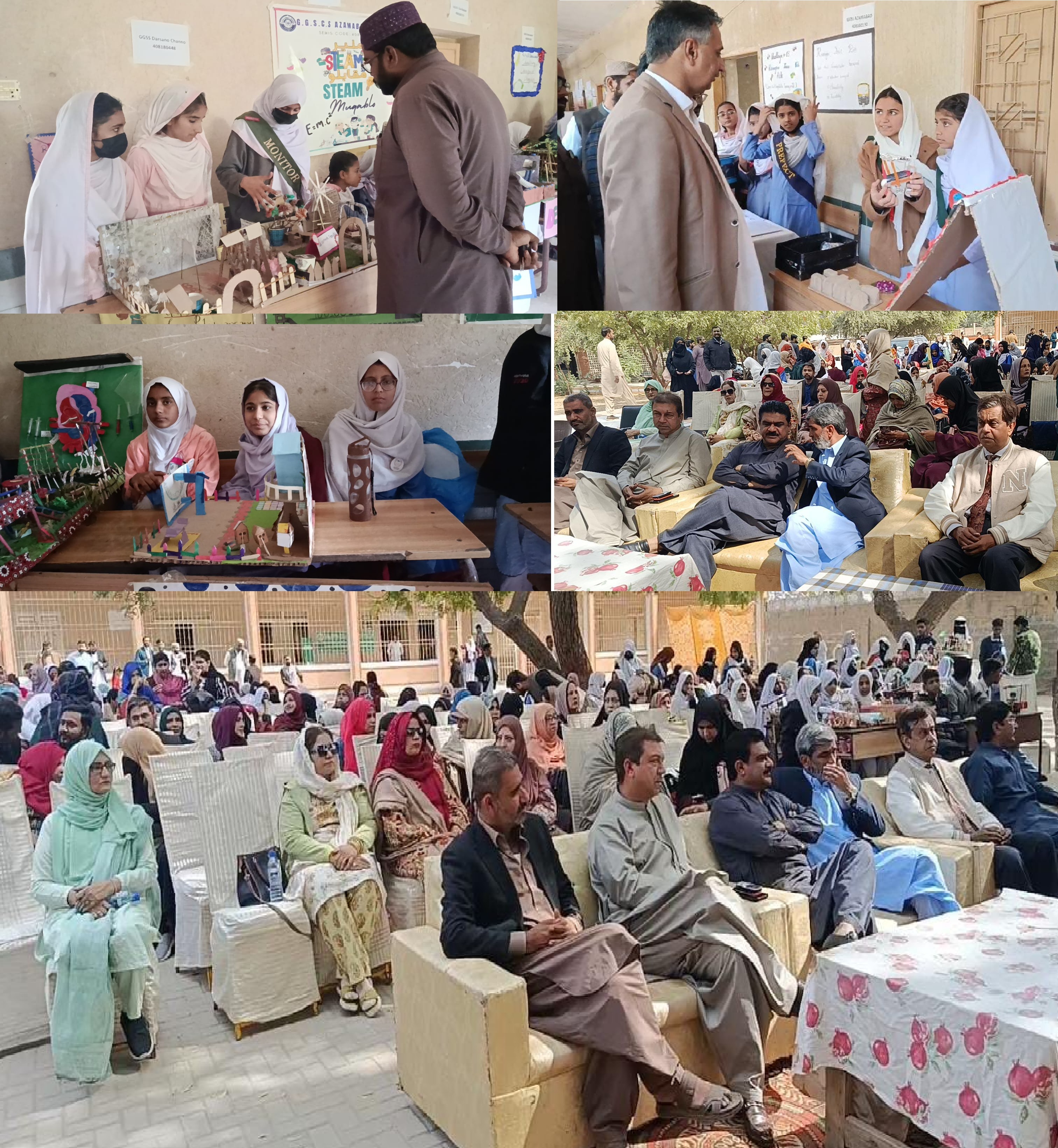 ملير: رزاق آباد جي ايگروٽيڪنيڪل اسڪول ۾ سائنسي ميلو منعقد