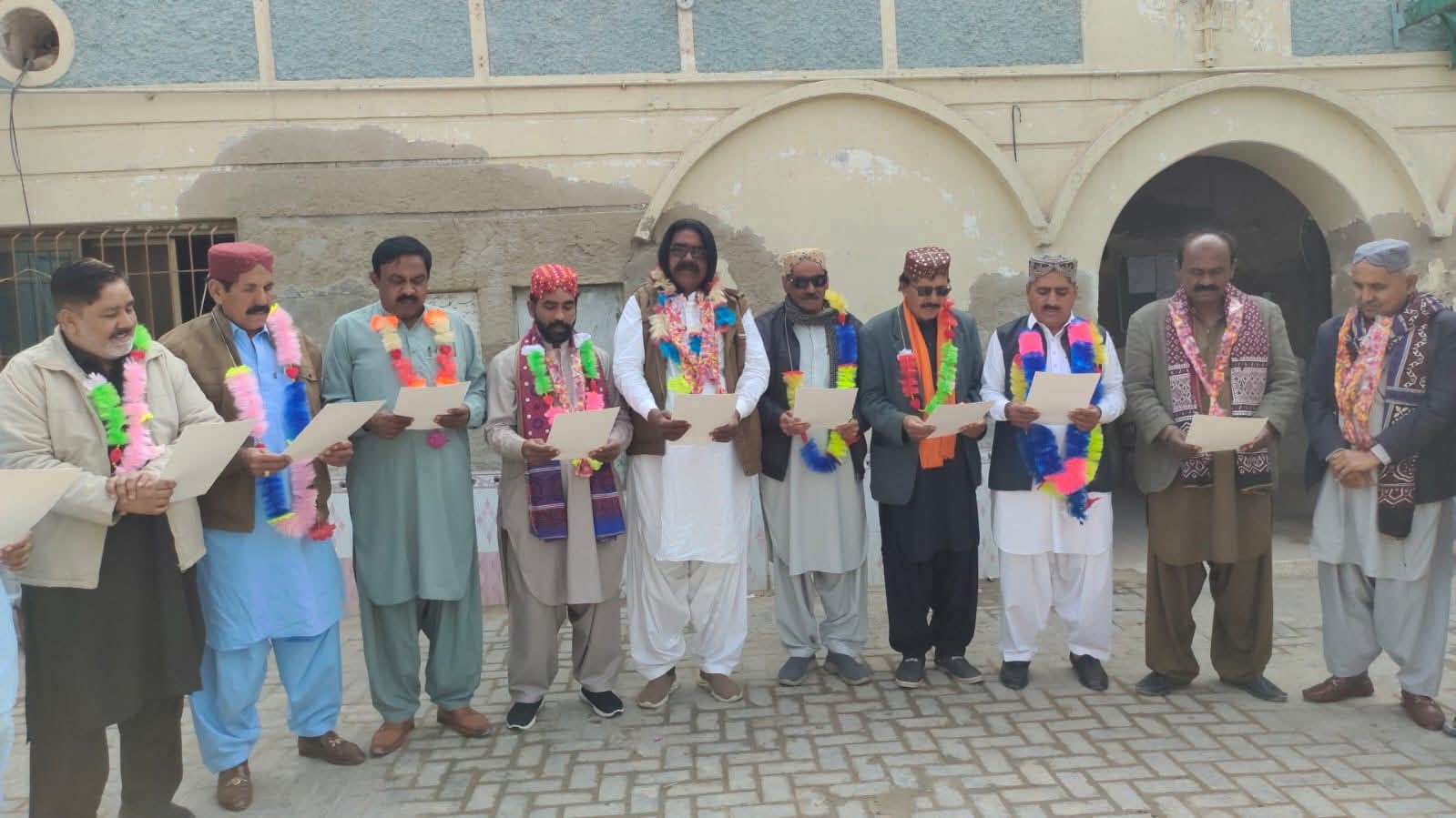 نوشهرو فيروز پريس ڪلب جي سالياني چونڊ مڪمل، سموري باڊي بنا مقابلي ڪامياب