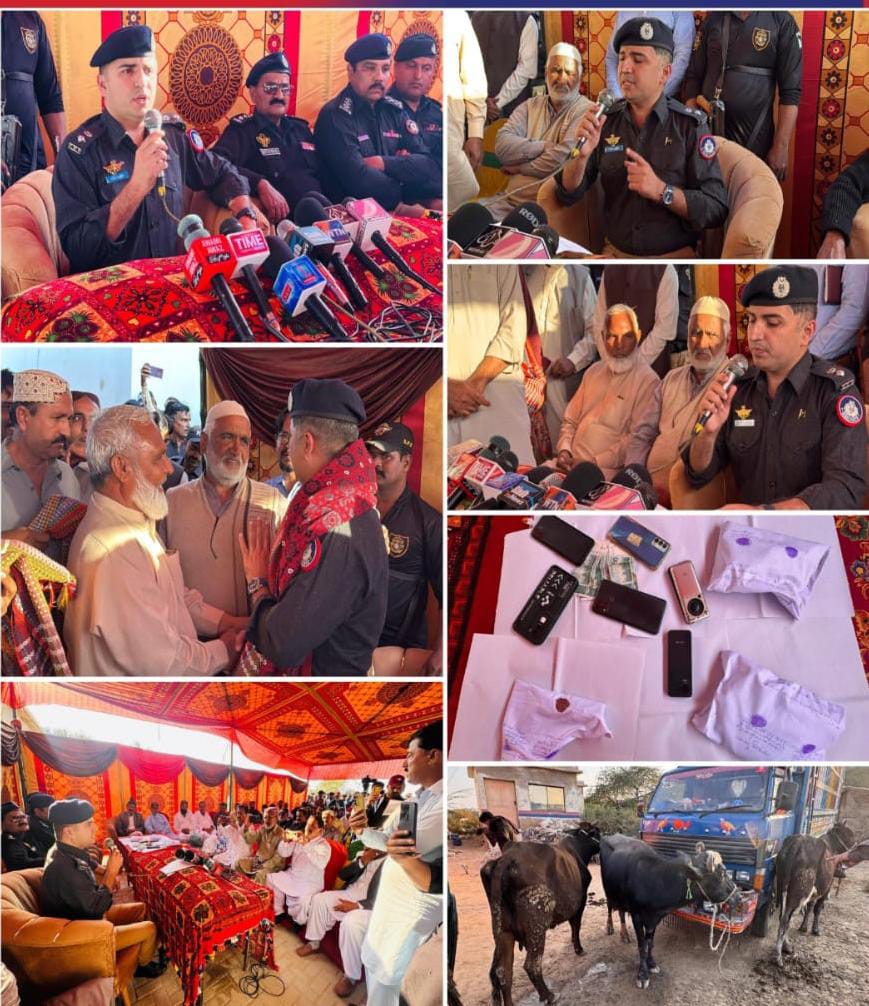 ٺٽو پوليس جي ڪارروائي، 5 جوابدار گرفتارڪرڻ جي دعويٰ