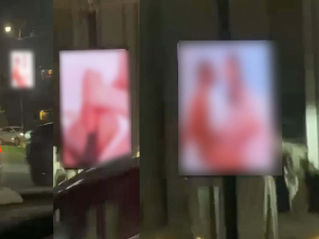 کراچی: ڈیفنس کی مرکزی سڑک پر ڈیجیٹل بل بورڈز پر غیر اخلاقی ویڈیو چلنے گئی، شہری برہم