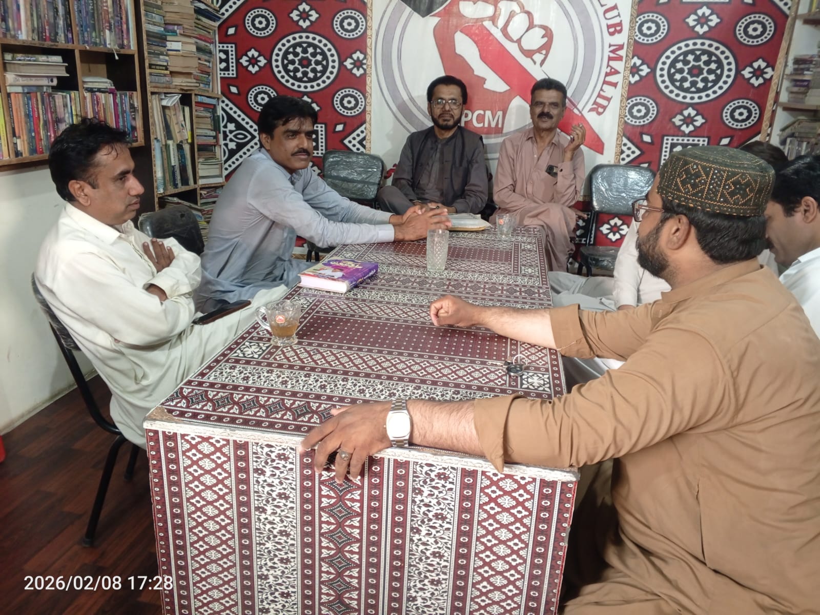 سنڌي ادبي سنگت شاخ ملير جي دستوري گڏجاڻي قمبر ٻٽ جي صدارت هيٺ  ٿي