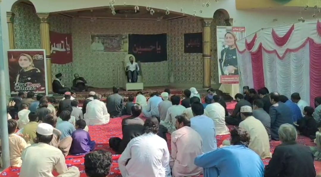 نوشهروفيروز ۾ پ پ جي اڳوڻي ايم پي اي شهناز انصاري جي ڇهين ورسي ملهائي وئي