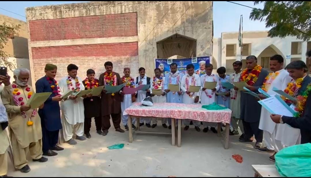 عمرڪوٽ آل سنڌ ٽيچرس ايسوسيئيشن جي نون عهديدارن جي حلف برداري تقريب