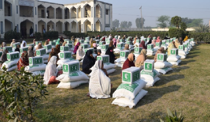 شاہ سلمان ہیومینیٹیرین ایڈ اینڈ ریلیف سینٹر (KSrelief) اور پاکستان بیت المال کے زیر اہتمام مظفر گڑھ میں رمضان فوڈ ڈسٹری بیوشن مہم کا آغاز